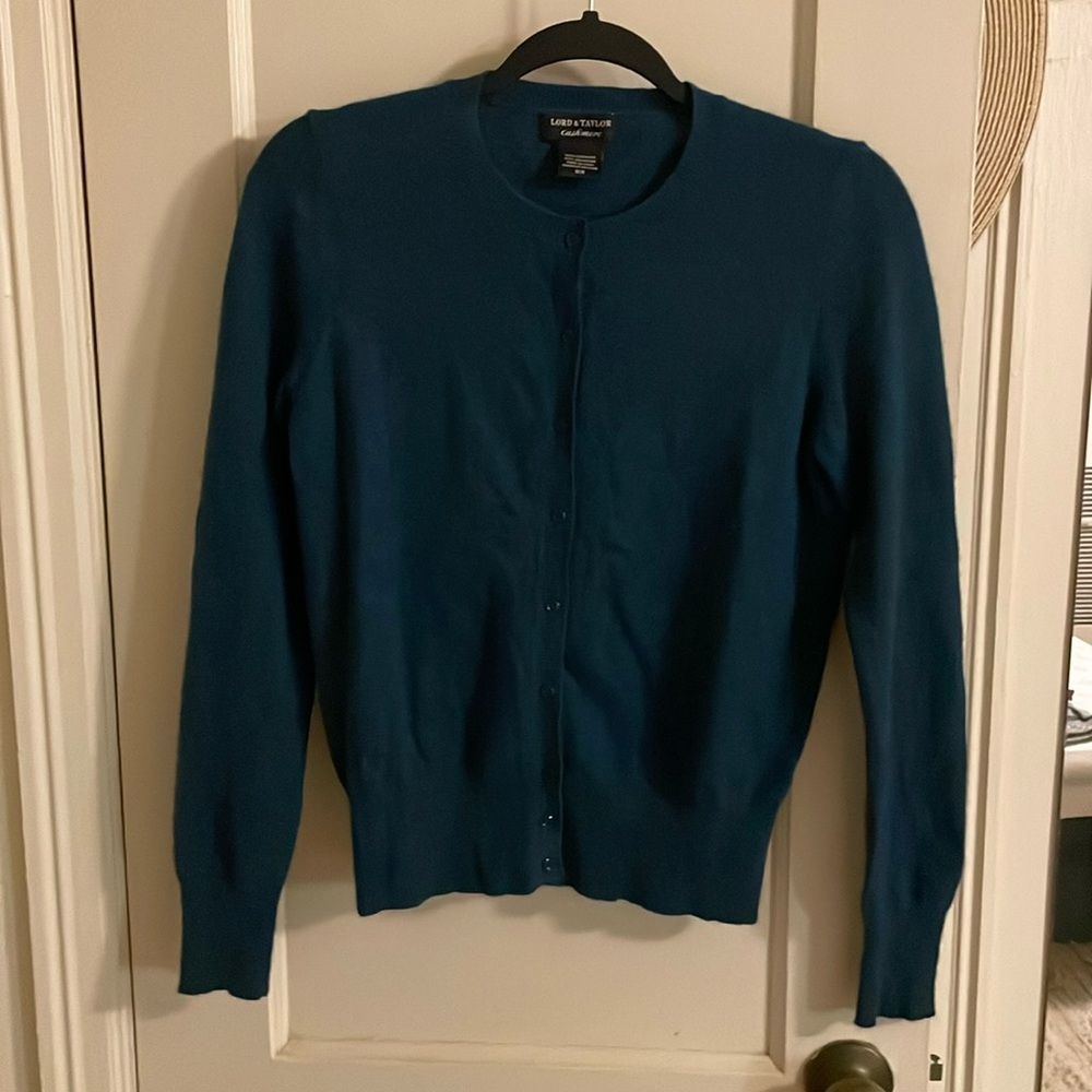 Lord & Taylor cashmere cardigan